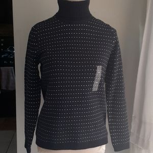Women’s Karen Scott Blue Turtle Neck Size Medium
